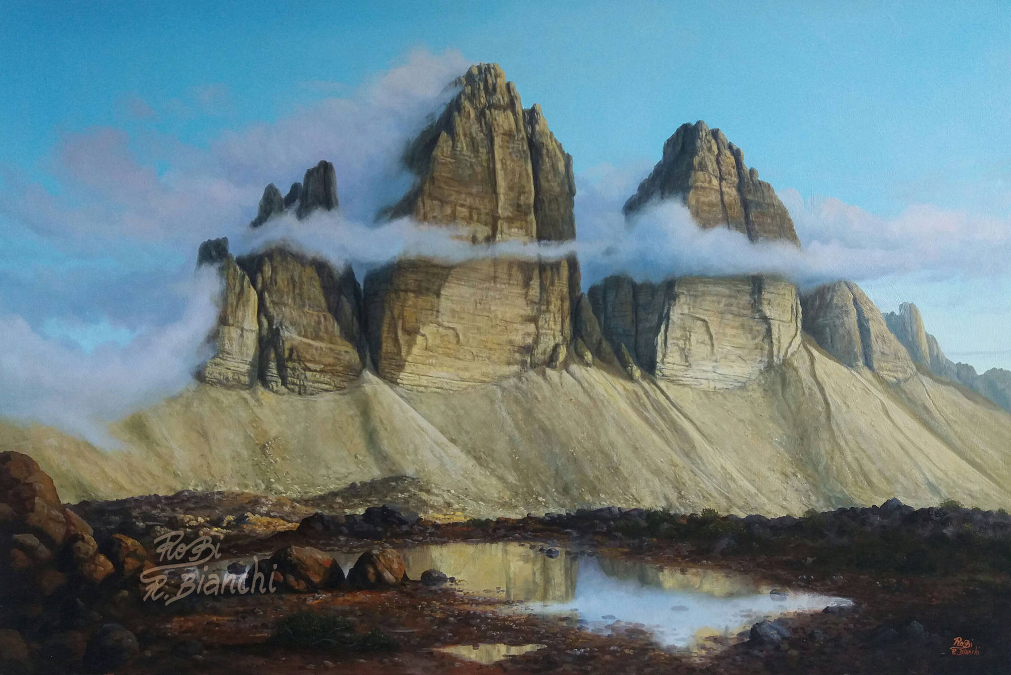 Roberto Bianchi pitture paesaggi