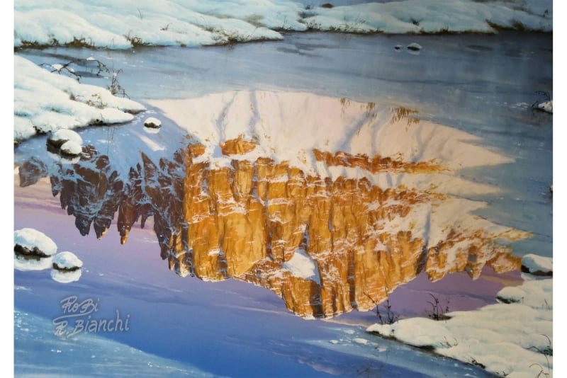 Roberto Bianchi pitture paesaggi