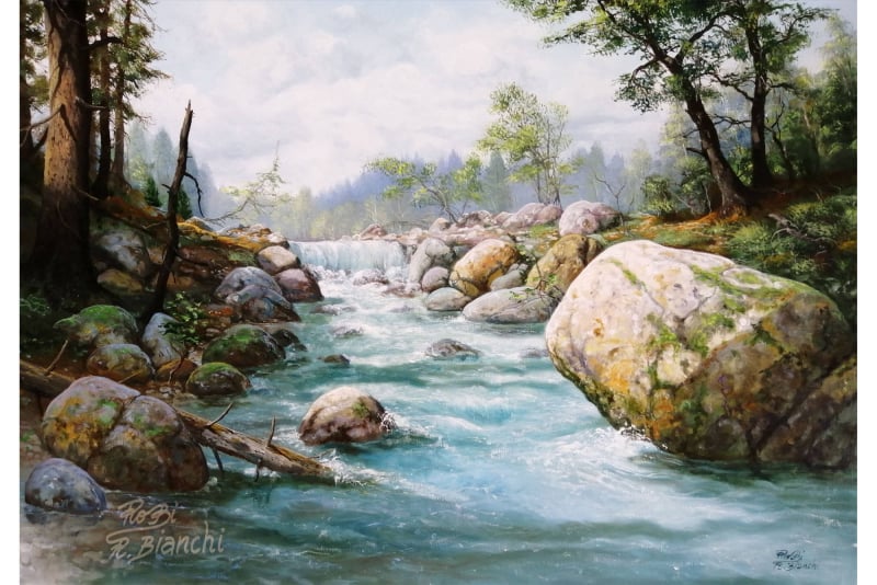 Roberto Bianchi pitture paesaggi