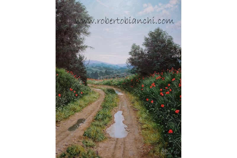 Roberto Bianchi pitture paesaggi