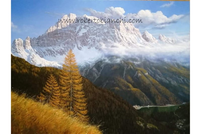 Roberto Bianchi pitture paesaggi