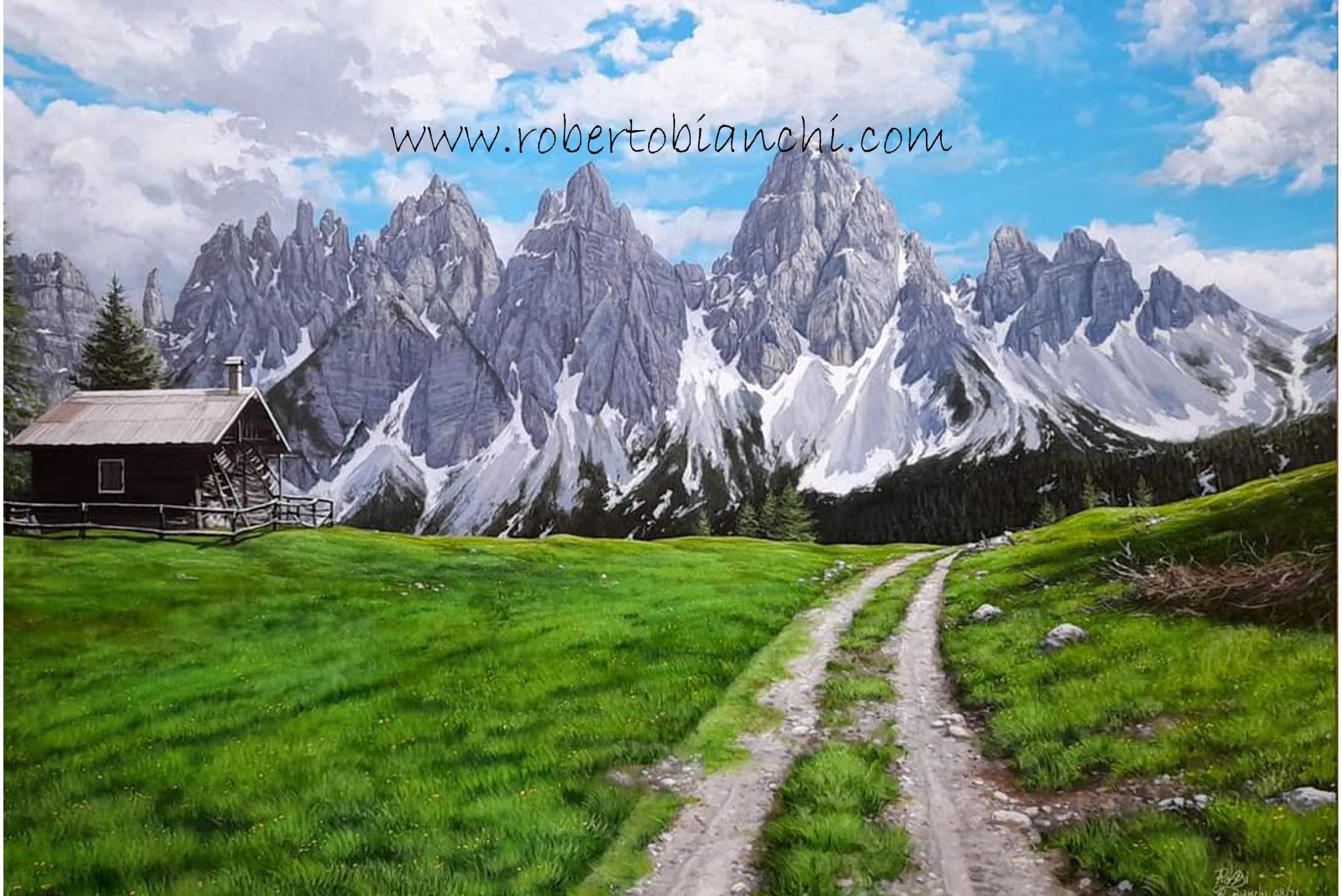 Roberto Bianchi pitture paesaggi