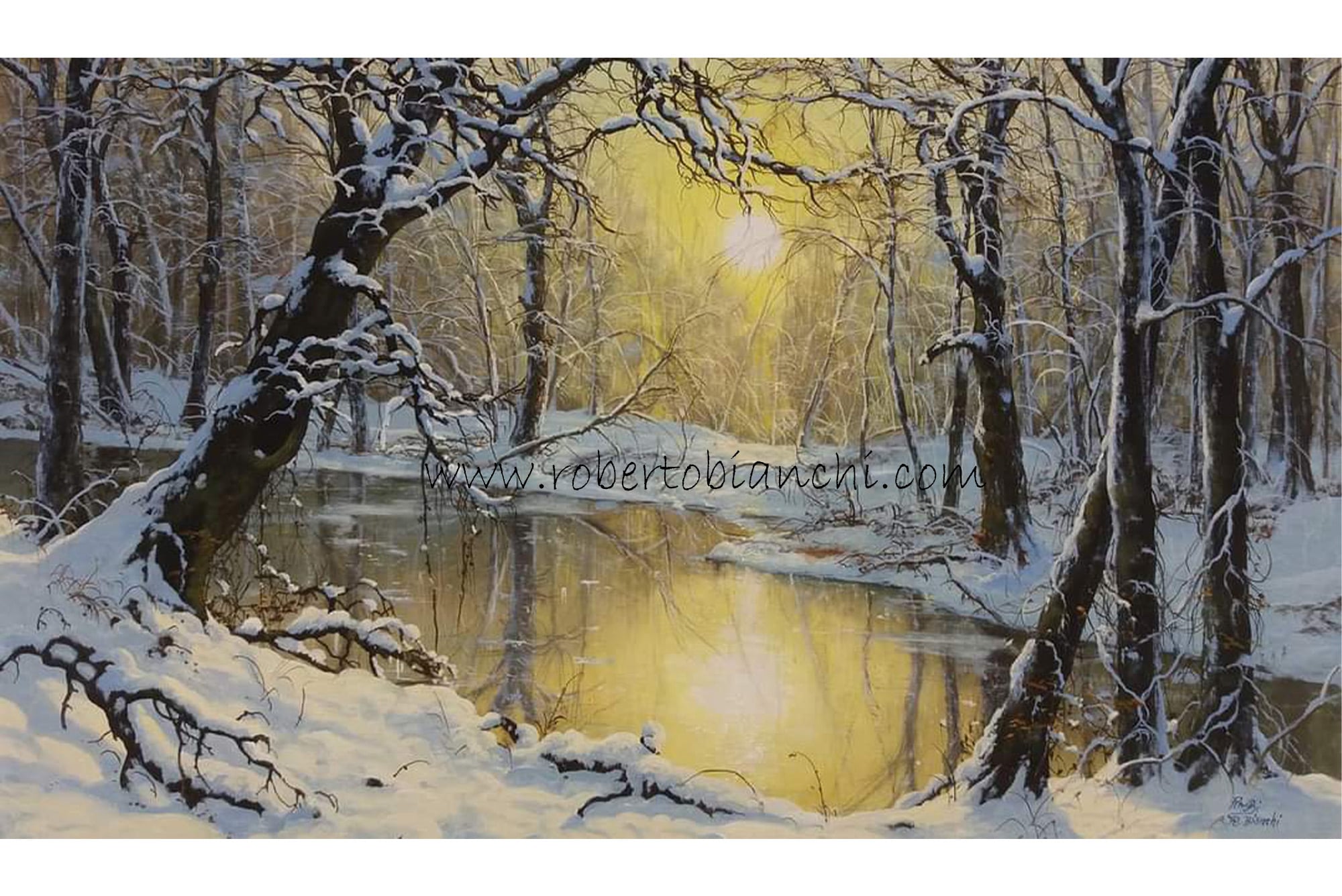 Roberto Bianchi pitture paesaggi