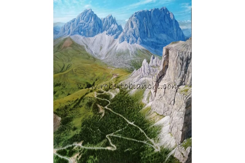 Roberto Bianchi pitture paesaggi
