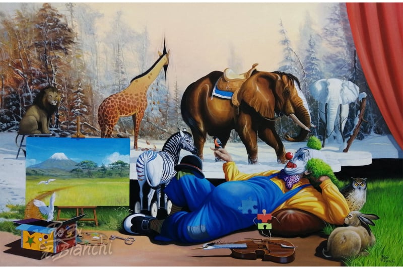 Roberto Bianchi Pittore pittura quadri olio